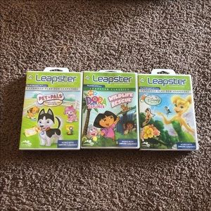 Leapster (Learning Game) Bundle- 3 Games